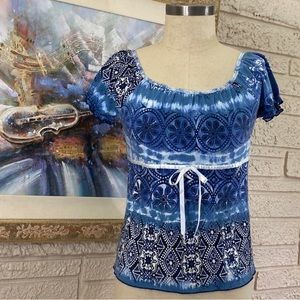 🌹Susan Lawrence Peasant Style Top